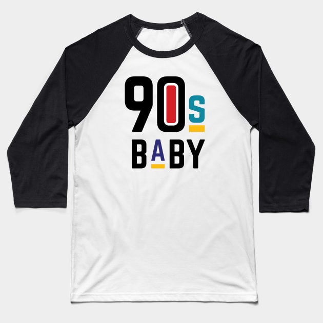 90s Baby Shirt Born in The 90s Shirt 90s Party Baseball T-Shirt by chrischrisart